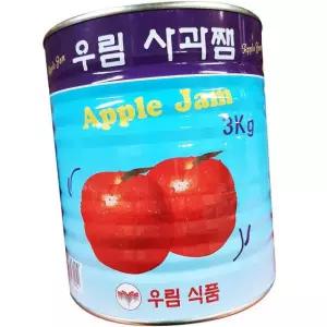 우림 사과잼 3kg 과일잼 토스트잼 제과제빵