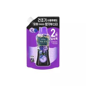 다우니 퍼퓸 쥬얼 자수정 베리 향기 부스터 대용량 리필 950g