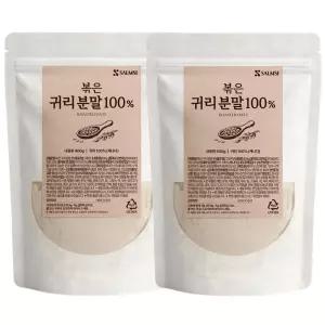 볶은 귀리분말 400gX2통 순수 100% 미세가루 건강 단백질 귀리차 스무디 간편식쉐이크 무부형제 식이섬유 캐나다
