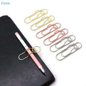 사무용 클립 5pcs 다기능 걸이형 러브 페이퍼 버튼 노트북 액세서리 고정식