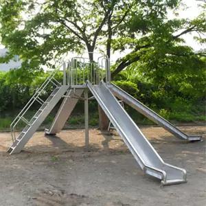 EK 미끄럼틀 스텐 1승3면 VK-1150-3M 초등학교 아파트 야외 공원 유치원 어린집 놀이터 미끄럼틀 놀이기구