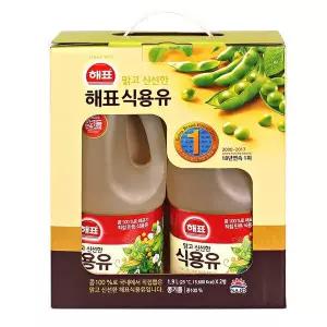 해표 식용유 1.9Lx2개 식용유세트 선물세트 명절선물