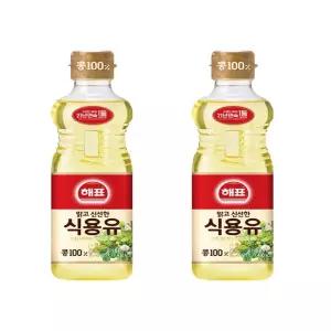 해표 식용유 900ml X 2개