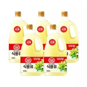 해표 식용유 1.8L x5