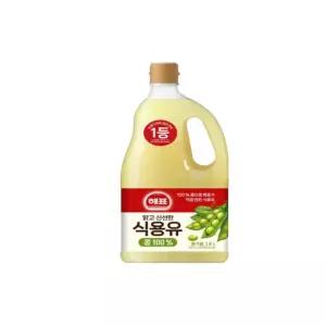 해표 식용유 콩기름 1.8L 대두유 기름 오일