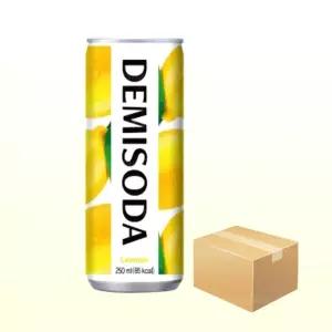 데미소다 레몬 250ml x 30캔(1박스) / 과즙 탄산음료