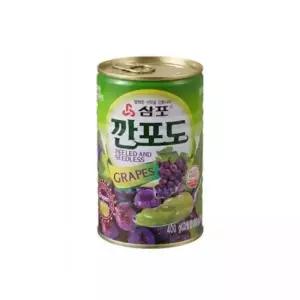 삼포 깐포도 400g 포도알갱이
