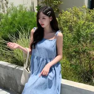 여자 여름 바캉스룩 데일리 어깨 하객룩 롱 원피스