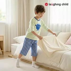 래핑차일드 래이핑이 우븐팬츠 파자마set_MN 8412971506)