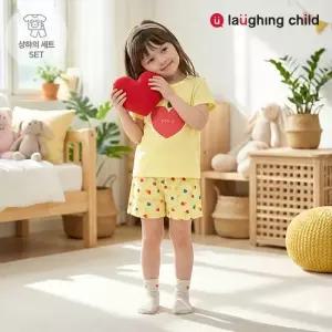 래핑차일드 러브 에어리쿨 반팔상하_YE 8432971409)