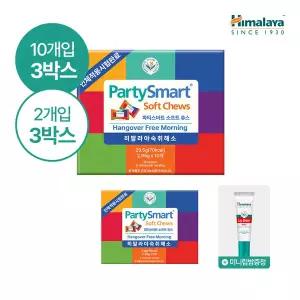 히말라야 파티스마트 츄 숙취해소젤리 베리맛 10개입 3박스 (+2개입 3박스 증정)
