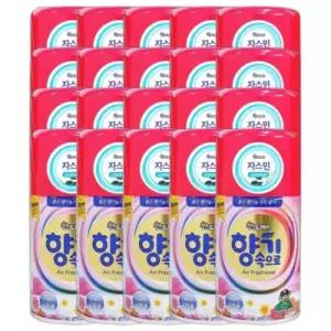 산도깨비 향기속으로 자동분사기 자스민향 리필캔 290ml 20개