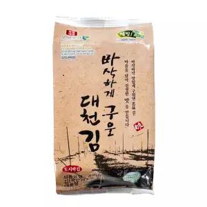 보령대천 오리지널 모양맛김 바삭한 저염 대천 김 도시락김 5g 30봉