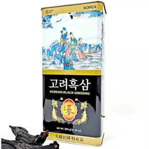 농협중앙회 고려흑삼 건삼 6년근 흑삼 대편 300g 대추 덤80g 선물 티백 다과 결혼식 건강차 어버이 날