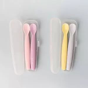 으 실리콘이유식스푼세트 아기숟가락 유아 후기 중기