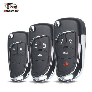 Dandkey는 Opel Vauxhall ignia Astra j Vectra Mokka For Chevrolet Lova Aveo Cruze 용 접이식 원격 자동