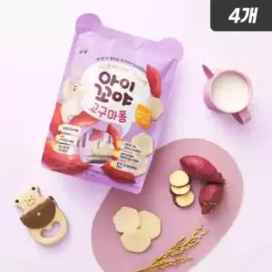 아이꼬야 퐁 고구마, 30g, 4개