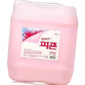 (다올)대용량 섬유유연제 핑크로즈 20L 말통 1개