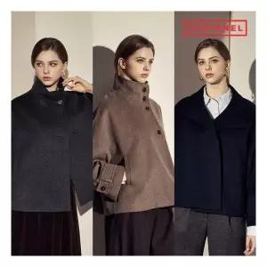 스테파넬 울캐시미어 하이넥 하프코트런칭 가격 139,900원 1127728