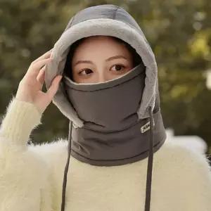 방한 바라클라바 넥워머 털모자 후드 모자