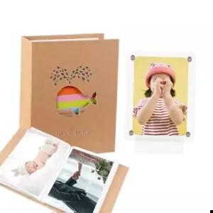 고래 포켓앨범+자석액자 엽서사이즈 네컷보관 4X6