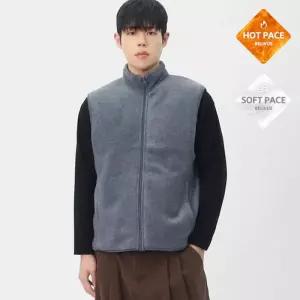 [빌리버스]빌리버스 남성 겨울 데일리 방한 플리스 베스트 사무실 양털 기모 조끼 BHZ