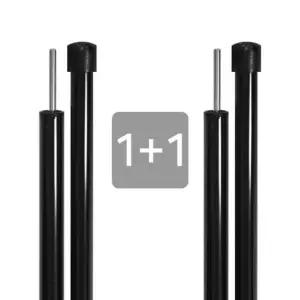 아트박스 벅703 BUCK703 타프폴대 블랙 19파이1500 2개 SET 타프 텐트