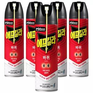 에프킬라 레이드 울트라 바퀴살충제 500ml x 5개 살충 바퀴 개미 거미 벌레 퇴치 기피