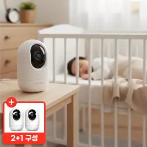 [보상판매][2+1] 파인뷰 K11 2+1 베이비캠 홈캠 800만 화소 4K UHD 홈CCTV