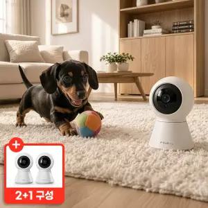 [보상판매][2+1] 파인뷰 K90 2+1 베이비캠 홈캠 홈CCTV 500만 화소 QHD 극초고화질