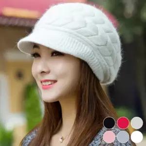 [mlUcww_66]패턴 니트 짜임 베레모 니트모자 URD-432