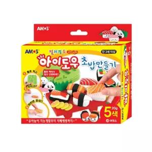 내가 만드는 아이도우 컬러 점토 초밥만들기 클레이 점토