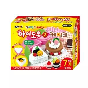 내가 만드는 아이도우 컬러 점토 미니케이크만들기 클레이 점토