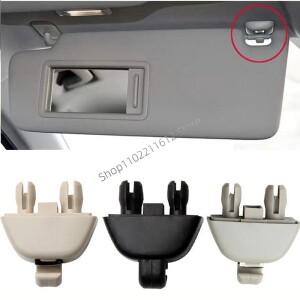 아우디 A6 C6 VW Passat B7 폴로 Skoda CITIGO RAPID 6RD용 2개 857561 Y20 6R 자동차 선 바이저 행거 클립