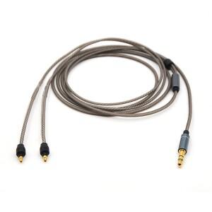 Sennheiser IE40Pro 교체 가능 이어폰 3.5mm 스테레오 고순도 실버 도금 업그레이드 헤드폰 케이블