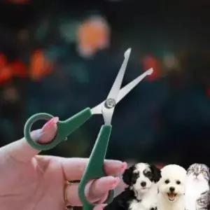 애견 미용 틴닝가위 숱가위 고양이 강아지 털정리