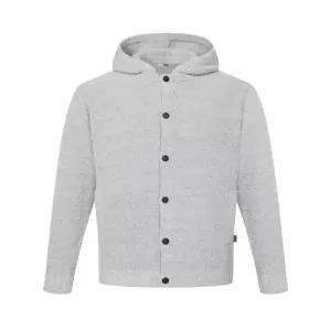 닥스셔츠 DAKSSHIRTS 울혼방 부클 후드 가디건 그레이