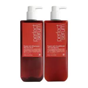 미쟝센 퍼펙트 슈퍼리치 세럼 샴푸 + 컨디셔너 680ml