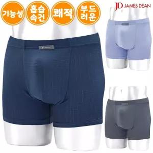 제임스딘 남자 여름용 기능성 아스킨 드로즈 팬티 3매입 BZ72