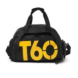 더플백 더블백 2WAY T60 블랙옐로우 스포츠더플백