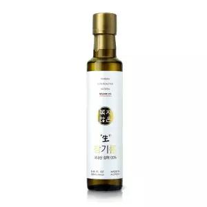 국산 참기름 시장 생참기름 250ml