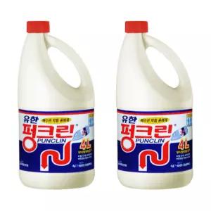 펑크린 뚫어뻥액체 배수구클리너 4L 2개