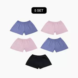 엣프터 라라트렁크 라이트 5PACK 여자 트렁크팬티 여성 사각팬티 홈웨어 반바지 197163