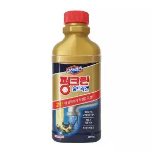 유한락스 펑크린 울트라겔 배수구세정제 500ml /막힘제거/악취제거