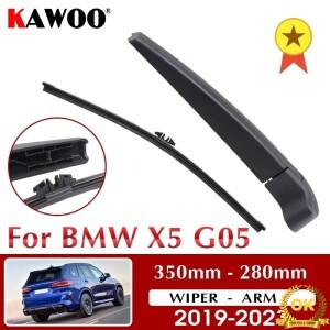 KAWOO 자동차 후면 와이퍼 블레이드 백 윈도우 암 BMW X5 (G05) 2019 350mm 윈드 스크린