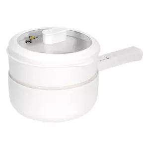 2.2L 세라믹 코팅 전기 라면 냄비 찜기 선물 1인가구 휴대용
