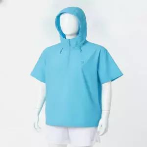 KOLON SPORT 코오롱스포츠 남성 데이팩 루즈핏 후드 반팔 아노락 TLTCM26671AQU 630604