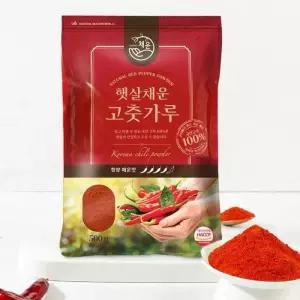 [햇빛고을] 고춧가루 청양 매운맛 500g x 2 (고추장용)
