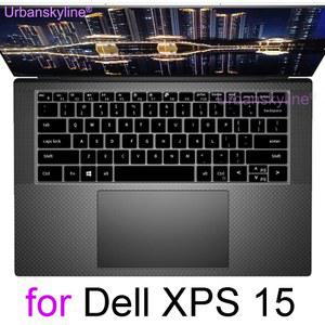 Dell XPS 15 키보드 커버 9500 9510 9520 7590 9550 9560 9570 9575 9650 실리콘 터치 프로텍터 스킨 케이스 노트북 액세서리