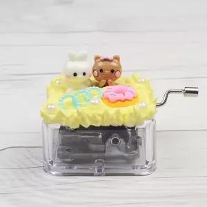 [보리보리/키드아이템]diy 생크림 오르골 만들기 (1p) 인테리어 장식 소품 생크림공예